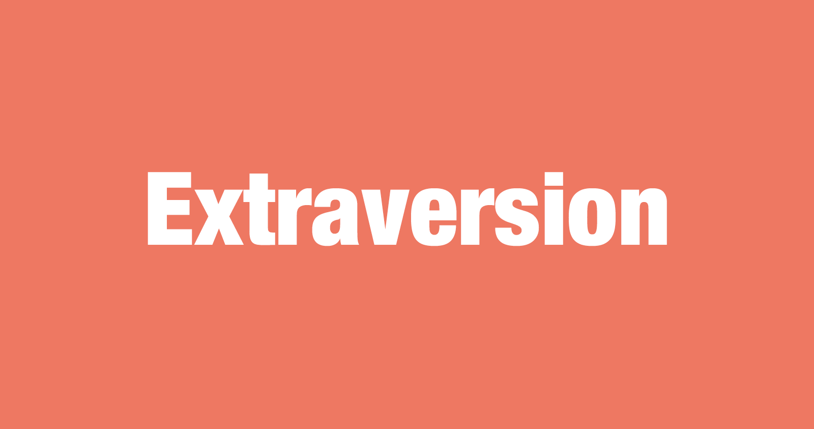 what-is-extraversion